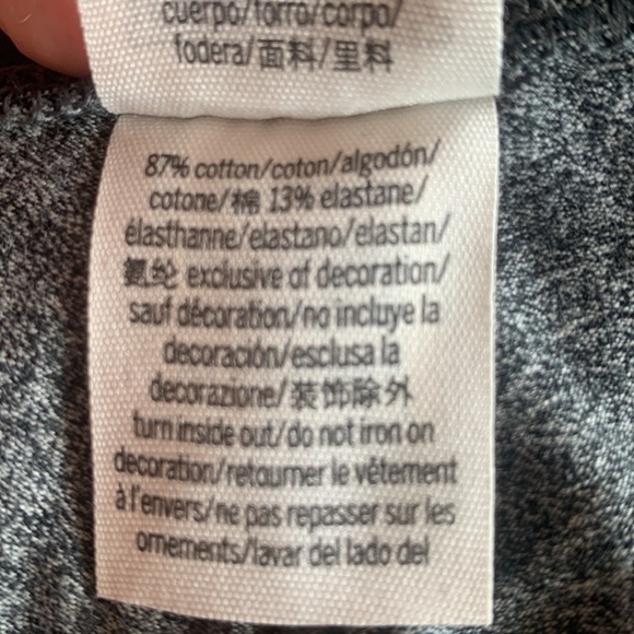 PINK‎ Victoria’s Secret Gray Mesh Ankle Workout Sport Leggings Size M - Picture 6 of 6